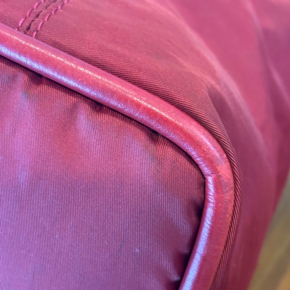 Celine Red Tote with Gold Details - Picture 9 of 16